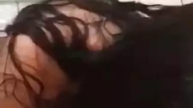 Desi couple handjon in bathroom