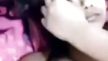 Today Exclusive- Sexy Lankan Bhabhi Showing Her Boobs On Video Call Part 2