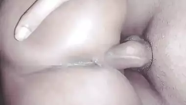 MILF in gloves & stockings wanted to get fucked so bad and ended up jacking my dick till I shot cum!