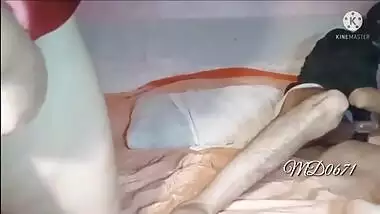 Anal sex with stepmother dressed in red has a big and tender ass