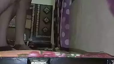 Fucking Hard Hot Wife in Standing Doggy Style and Cum on Her Ass