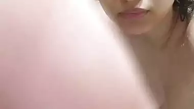 Indian shower gel nude bath viral hot girlfriend
