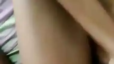 Sri Lankan Slim Cutie Getting Fucked So Deep and Her Face Reveals How Deep His BF’s Dick is Inside Her