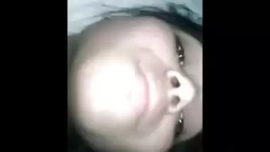 Cute teen is saying Tum bohot gande ho meri aise video le rahe ho