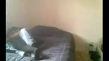 Desisex video of a college whore cheating on her bf with his ally