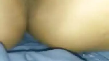 Today Exclusive -sleeping Wife Boobs And Pussy Video Record By Hubby