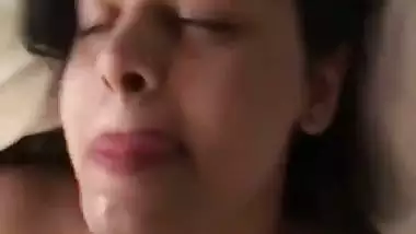 Big boob Bangali girl gives a boobjob to her lover