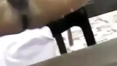 Female is Desi and feels free to perform XXX show of her breasts