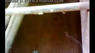 Hindisex video of a desi couple enjoying outdoor sex in their new house