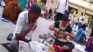 Indian aunty getting awesome chance