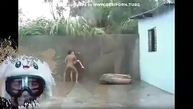 Fuck In The Rain In Public Hardcore Indian Cunnilingus Part 1